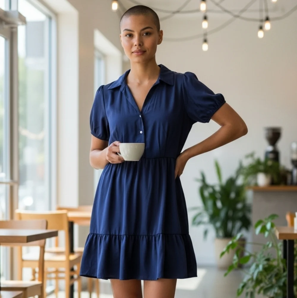 NWT! BeBop Navy Blue Mini Dress